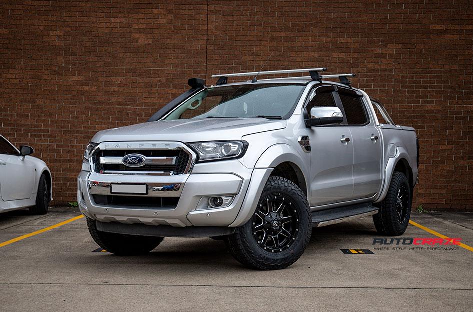 FORD RANGER MAVERICK GLOSS BLACK MILLED ACCENTS